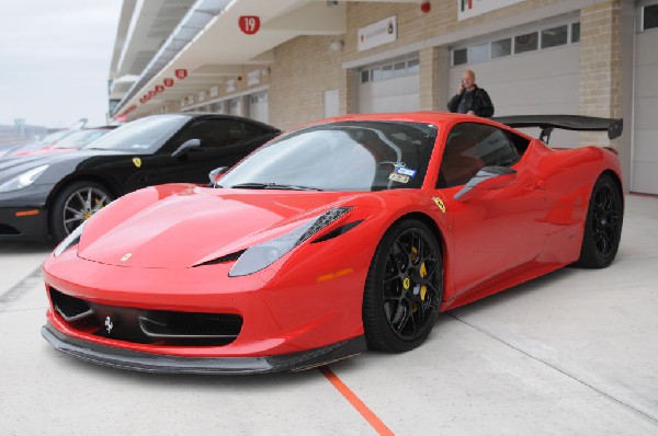 Ferrari Track Day at the Circuit Of The Americas Track in Austin, Texas 12/