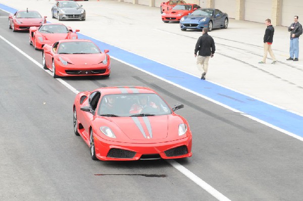 Ferrari Track Day at the Circuit Of The Americas Track in Austin, Texas 12/