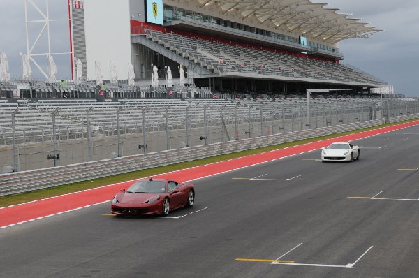 Ferrari Track Day at the Circuit Of The Americas Track in Austin, Texas 12/