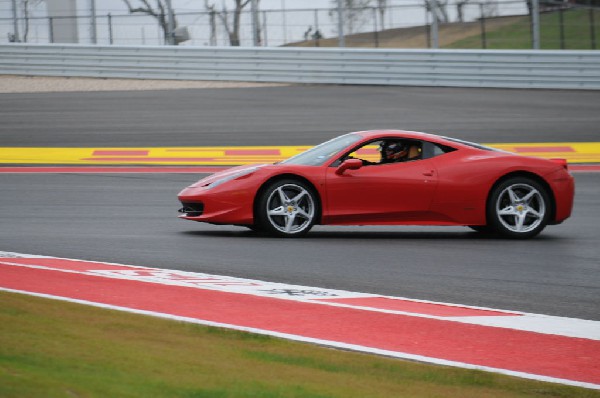 Ferrari Track Day at the Circuit Of The Americas Track in Austin, Texas 12/